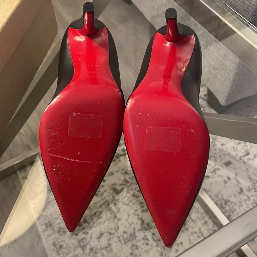 Christian Louboutin apostrophy pump 100 Nappa size 37 - Picture 3 of 4